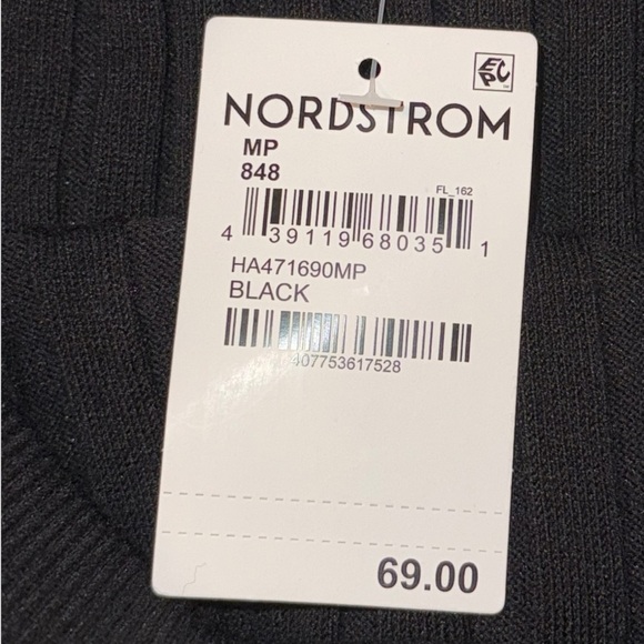 NWT Nordstrom Pleated Midi Knit Skirt - Petite Medium - Picture 7 of 10